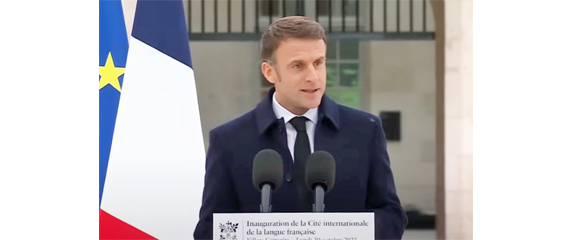 Surprise : « Le masculin est le neutre », selon le président français